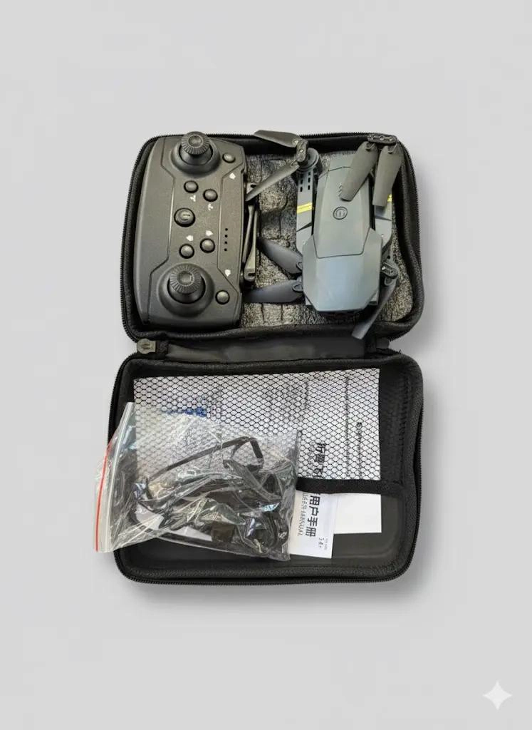 MINI DRONE PLEGABLE 4K CON MALETIN Y ACCESORIOS - 2
