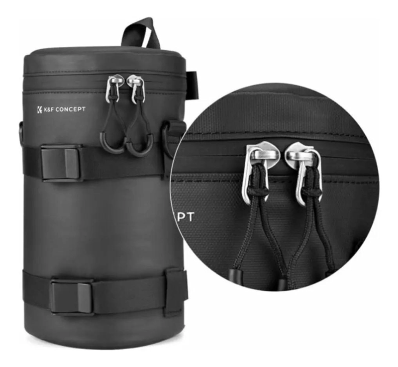 ESTUCHE ACOLCHADO XL PARA OBJETIVOS FOTOGRAFICOS - 2
