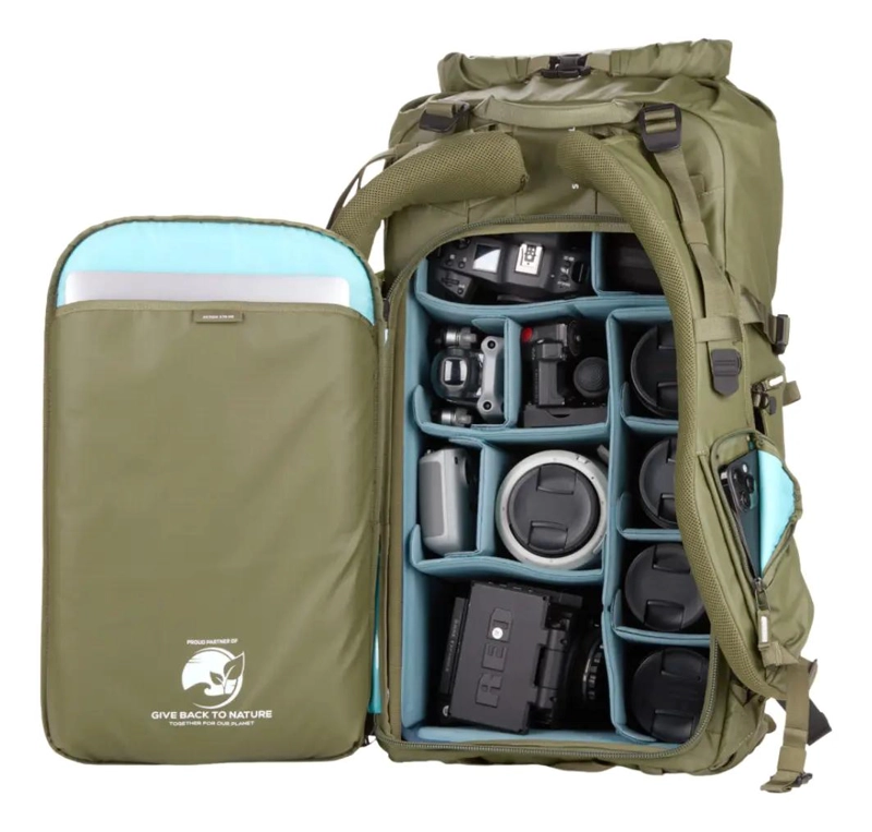 MOCHILA ACTION V2 X70 HD STARTER KIT COLOR VERDE - 3