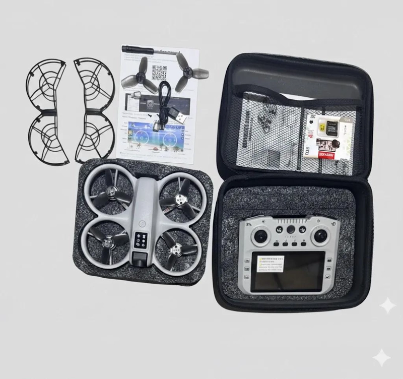 DRON FPV 4K CON PANTALLA Y ESTUCHE COMPLETO - 3