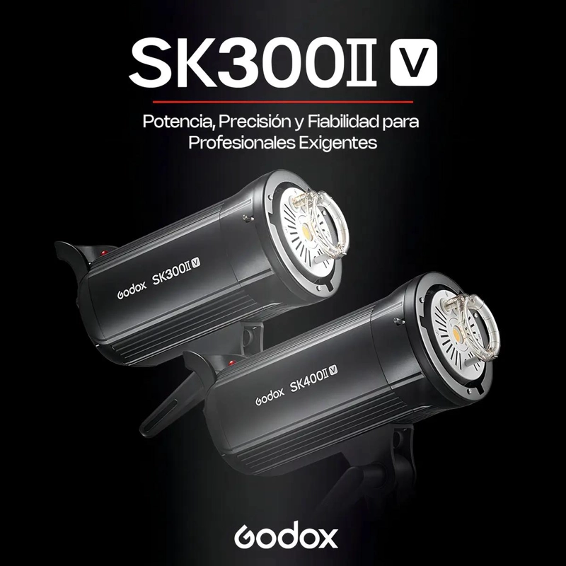 FLASH DE ESTUDIO 300WS CON CONTROL INALAMBRICO 2.4G - 3