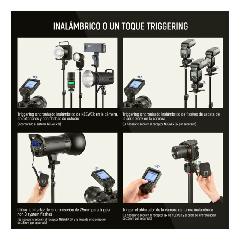DISPARADOR FLASH INALAMBRICO TTL COMPATIBLE - 3