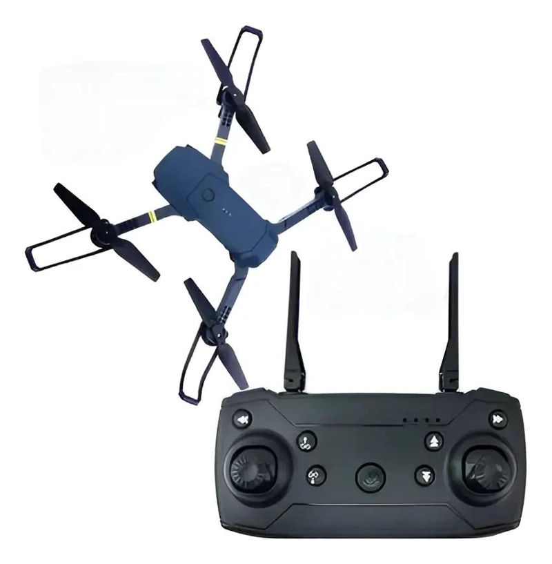 DRONE E68 CON DOBLE CAMARA Y DISEÑO PLEGABLE - 1