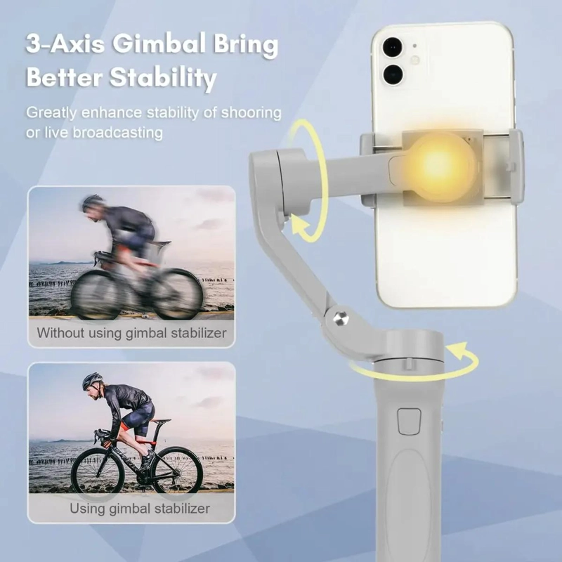 ESTABILIZADOR GIMBAL PARA CELULAR Y CAMARA - 5