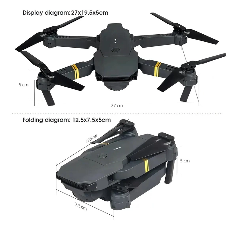 DRONE PROFESIONAL 4K CON DOBLE CAMARA Y WIFI FPV - 5