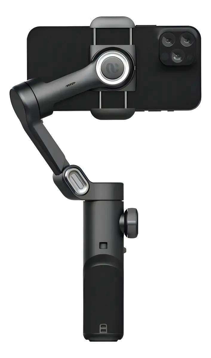 GIMBAL ESTABILIZADOR DE 3 EJES PARA CELULAR NEGRO - 2