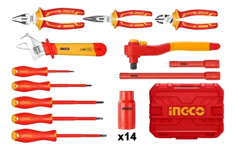 SET DE HERRAMIENTAS AISLADAS 1000V 26 PIEZAS - 2