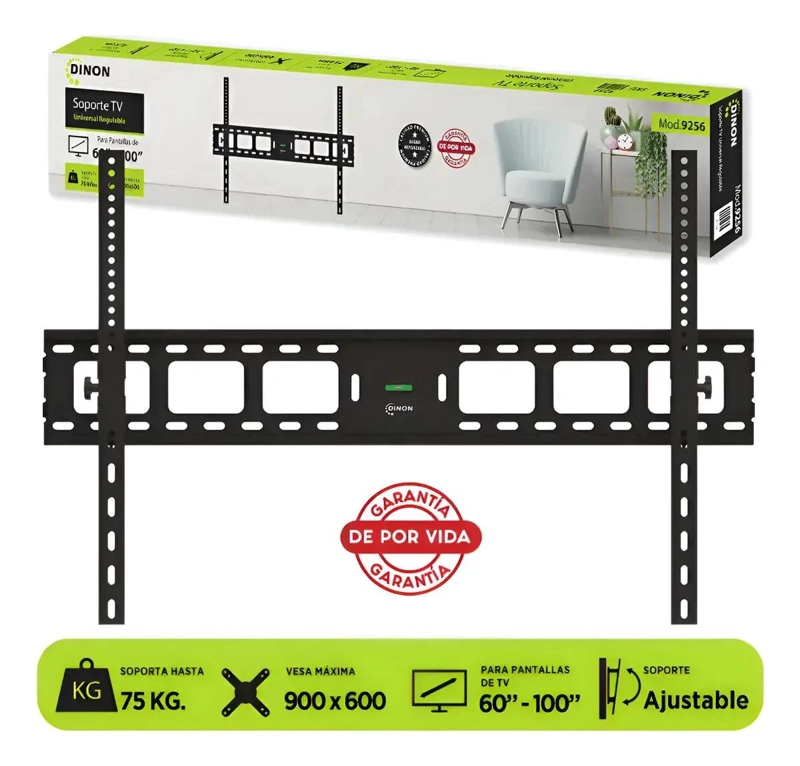 SOPORTE UNIVERSAL REGULABLE PARA TV 60-100 PULGADAS 75KG - 1