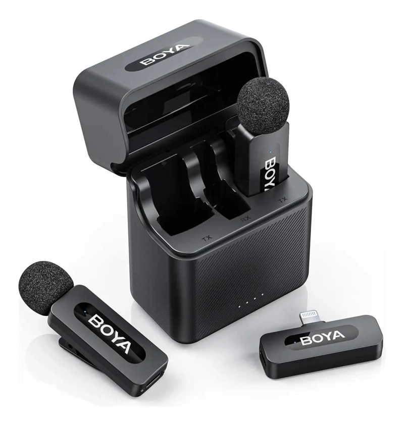 MICROFONO INALAMBRICO PARA IPHONE Y IPAD CON CONEXION LIG - 1