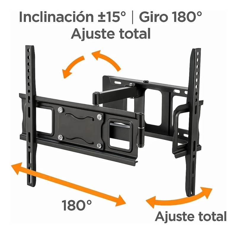 SOPORTE DE PARED ARTICULADO DOBLE BRAZO PARA TV 32-70' - 5