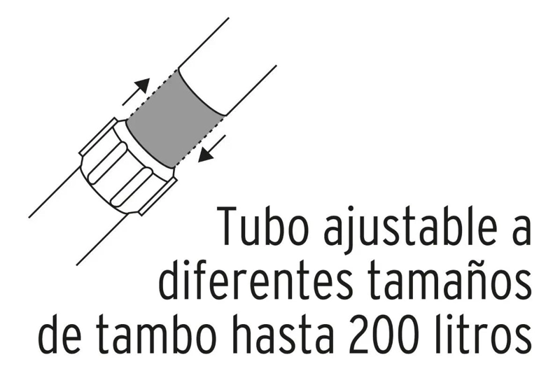 BOMBA EXTRACTORA PARA ACIDOS, SOLVENTES Y ACEITES 200 LTS - 2