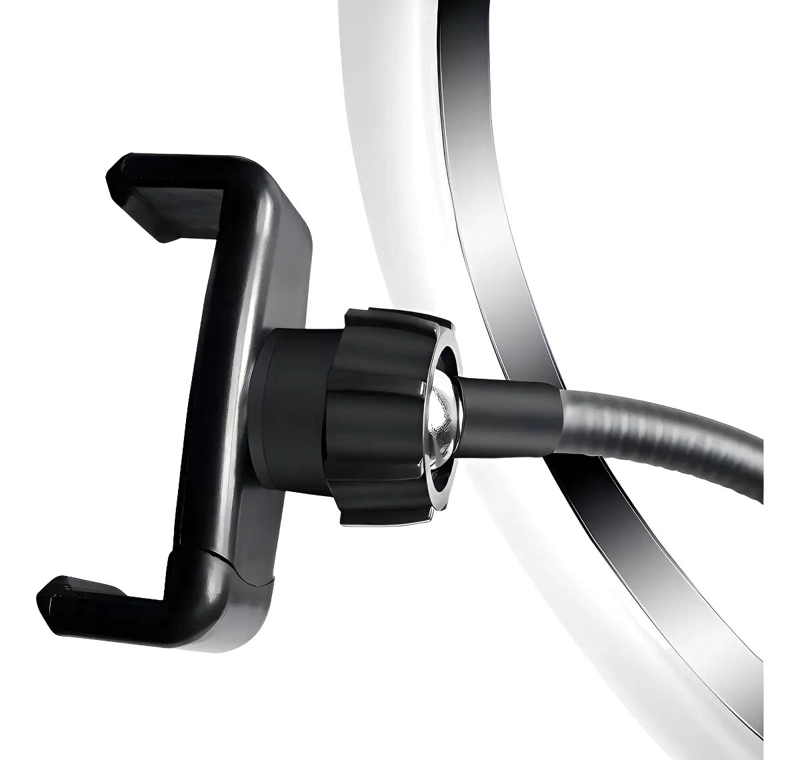 ARO DE LUZ RGB MULTICOLOR 26 CM CON TRIPODE AJUSTABLE - 5