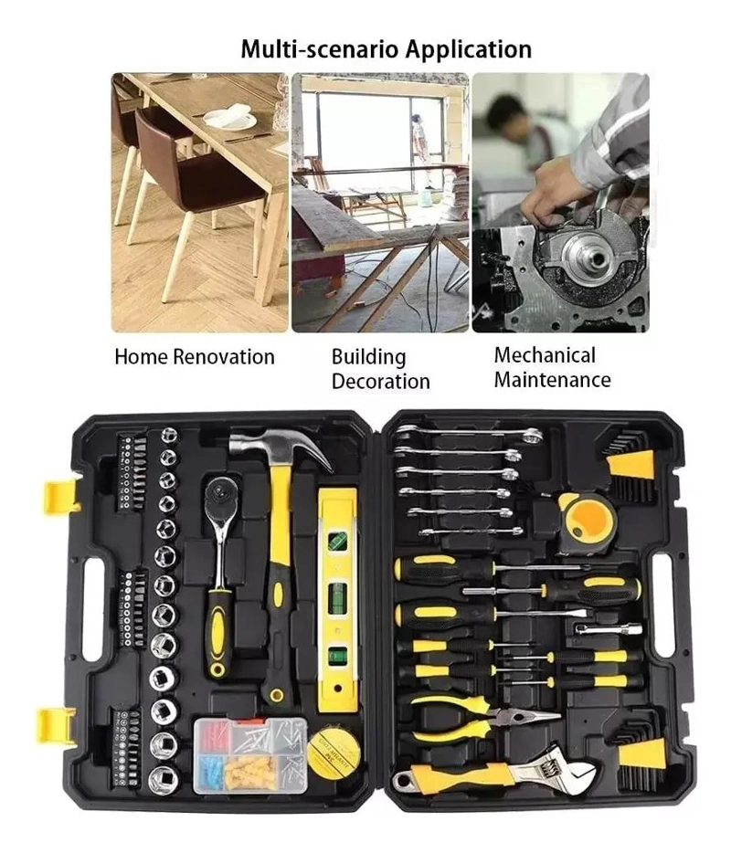 SET DE 108 HERRAMIENTAS MANUALES CON MALETIN - 2