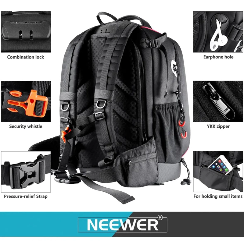 MOCHILA PROFESIONAL PARA CAMARA CON BLOQUEO DE SEGURIDAD - 4