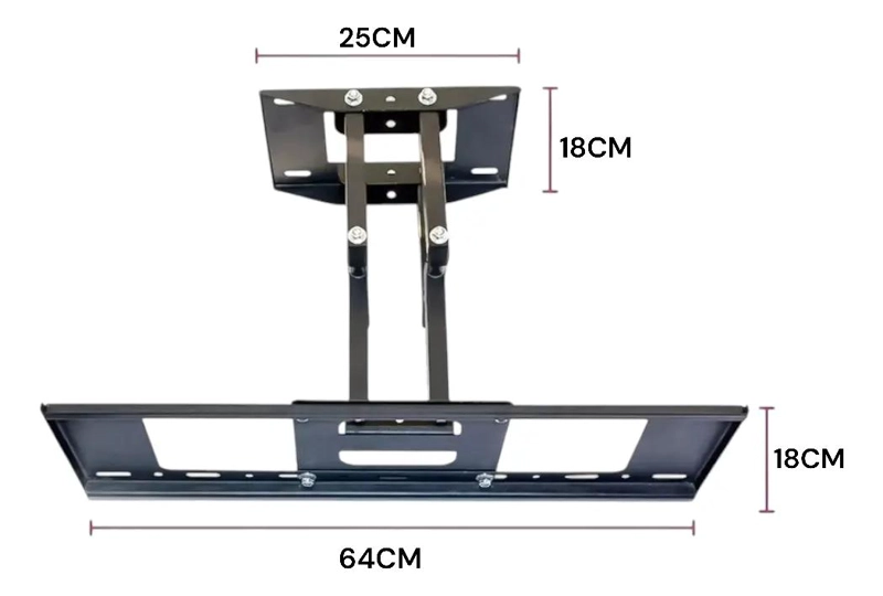 SOPORTE DE PARED UNIVERSAL PARA TV 32 A 70 PULGADAS - 4