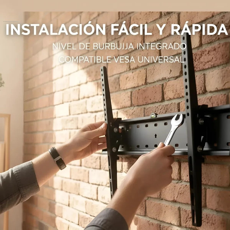 SOPORTE TV INCLINABLE PARA PANTALLAS DE 32 A 65 PULGADAS - 2