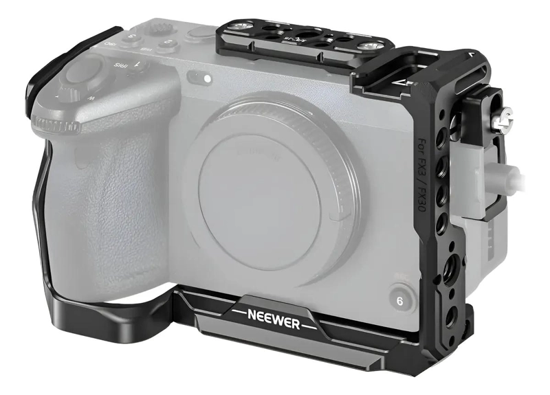 JAULA PARA CAMARA CON ABRAZADERA Y CABLE HDMI - 1