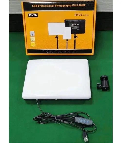 PANEL DE LUZ DE RELLENO PARA VIDEO Y FOTOGRAFIA PL-26 - 1