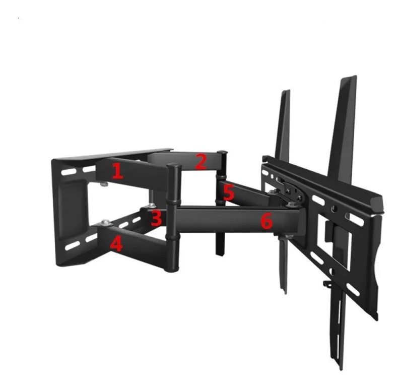 SOPORTE TV GIRATORIO E INCLINABLE PARA 40-80 PULGADAS - 5