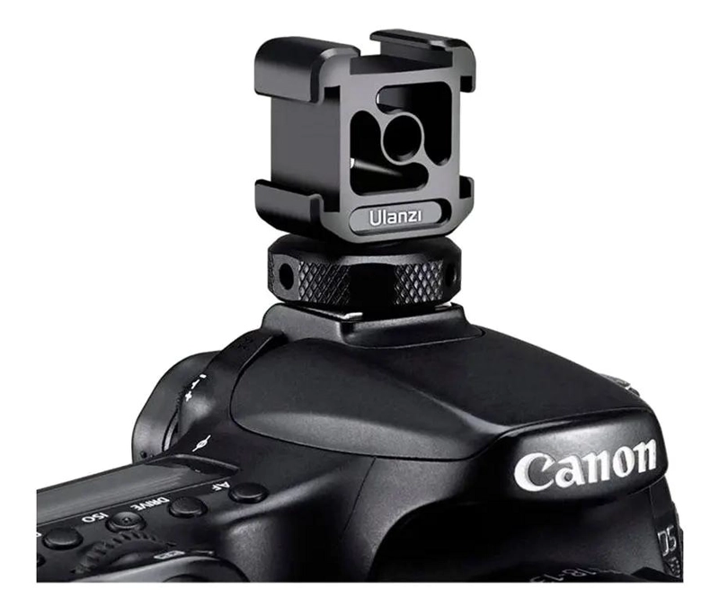 ADAPTADOR METALICO TRIPLE PARA CAMARA PT-12 - 2
