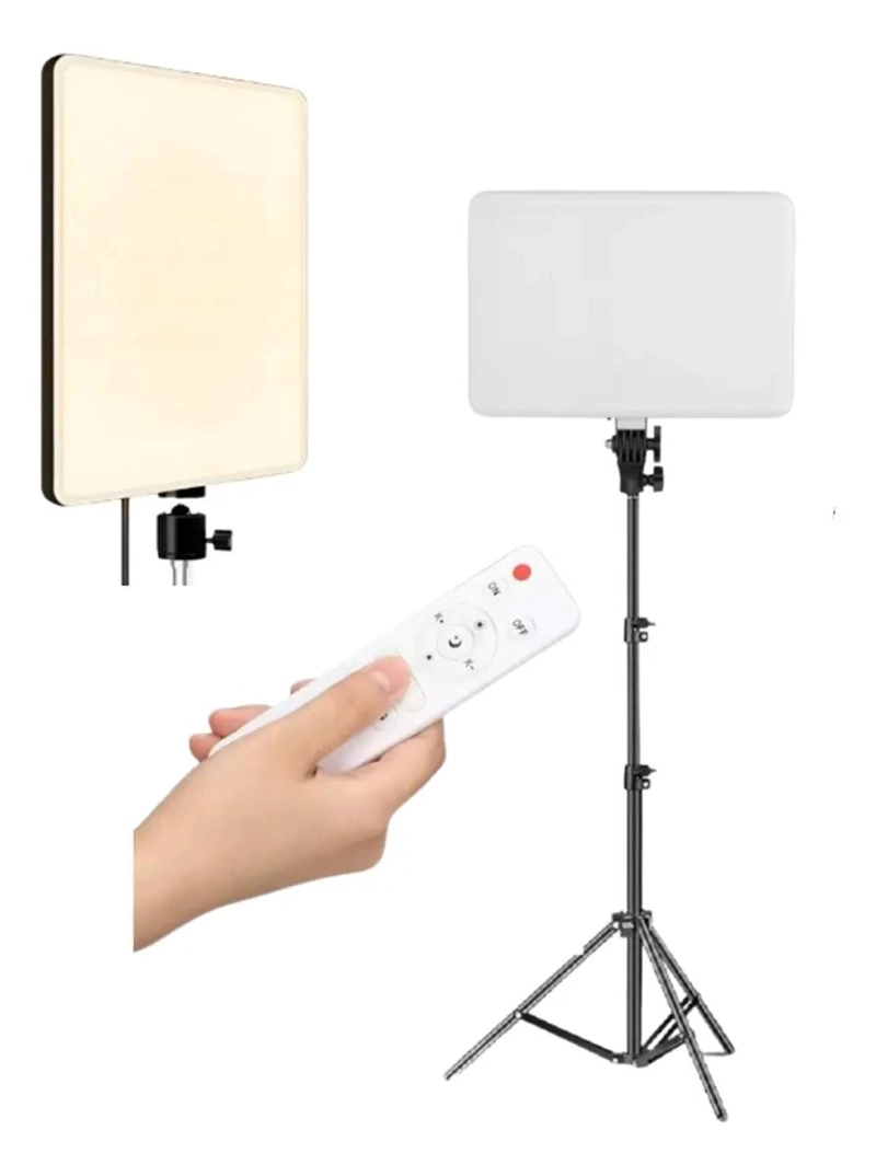 PANEL DE LUZ LED 50W CON TRIPODE REGULABLE - 1