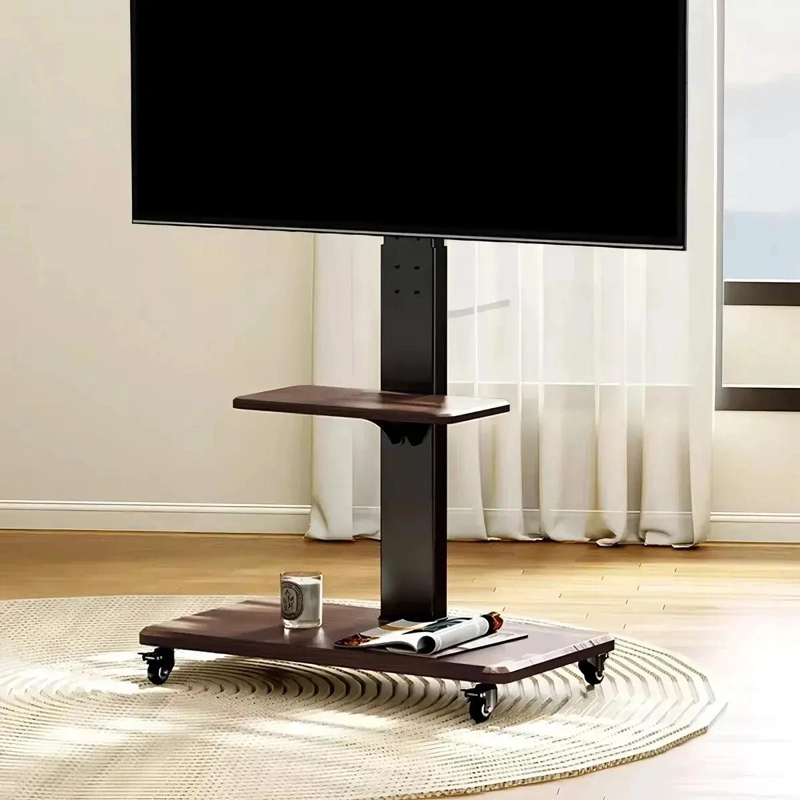 SOPORTE MOVIL PARA TV 32 A 70 PULGADAS CON RUEDAS Y BASE - 5