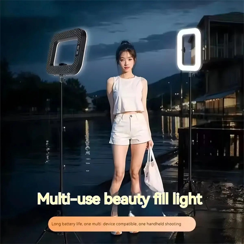 ARO DE LUZ LED ANULAR CON LUZ BLANCO CALIDO - 3