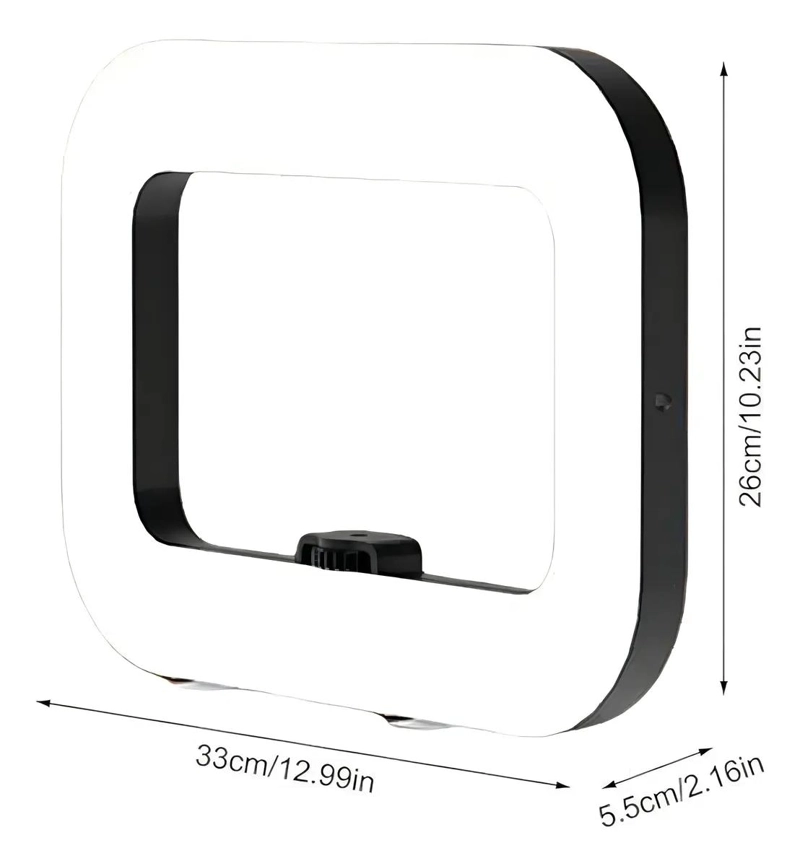 ARO DE LUZ LED ANULAR CON LUZ BLANCO CALIDO - 5