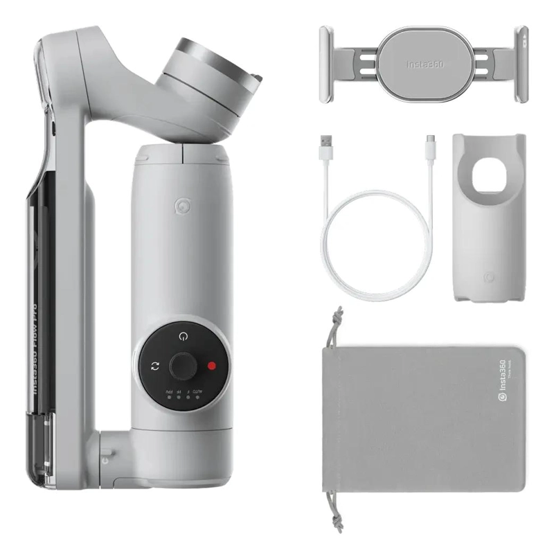 ESTABILIZADOR PARA TELE FONO INSTA360 FLOW PRO GRIS - 2