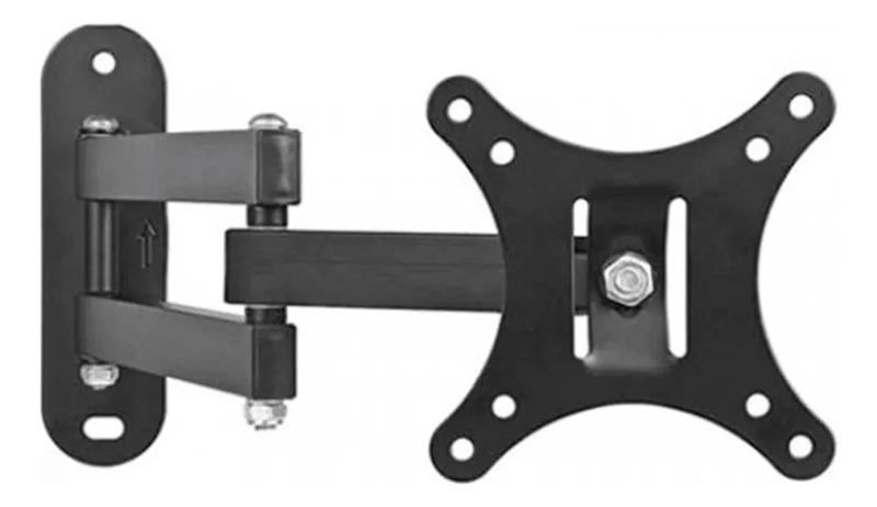 SOPORTE DE BRAZO PARA TV 10 A 32 PULGADAS NEGRO INCLINABL - 1
