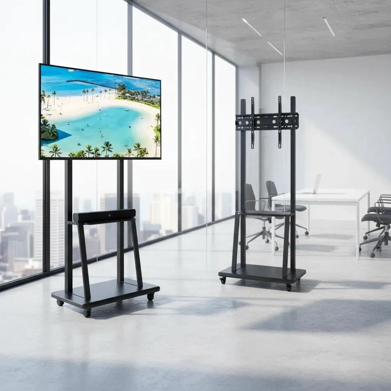 SOPORTE MOVIL PARA TV DE 32 A 75 PULGADAS CON RUEDAS - 2