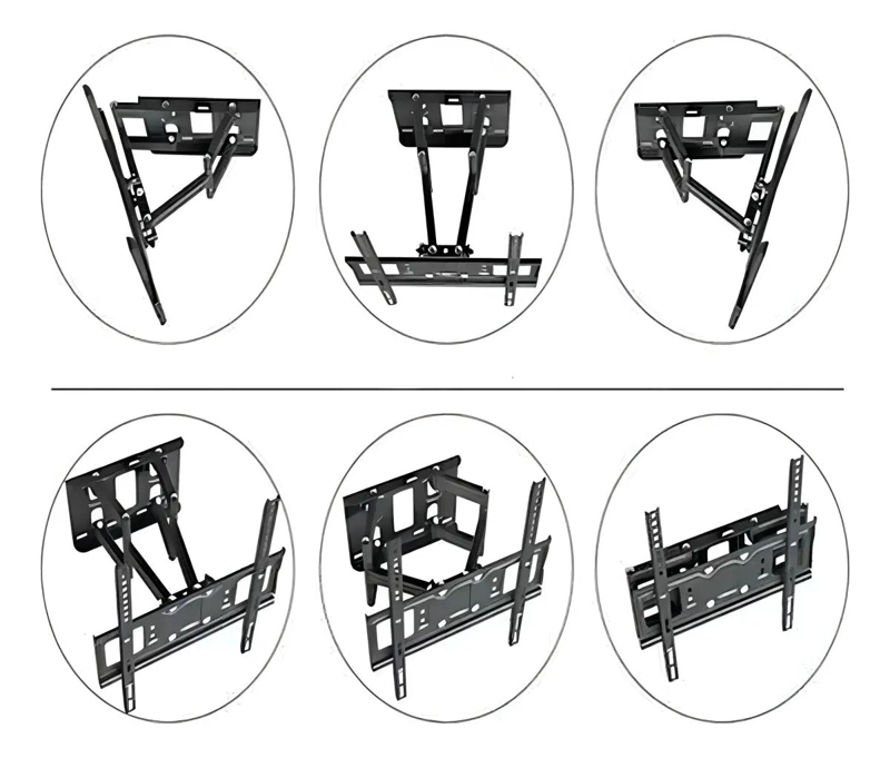 SOPORTE DOBLE BRAZO PARA TV 32 A 70 PULGADAS - 4