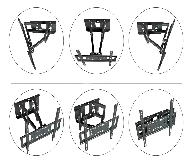 SOPORTE DE BRAZO DOBLE PARA TV 26-65 PULGADAS - 4