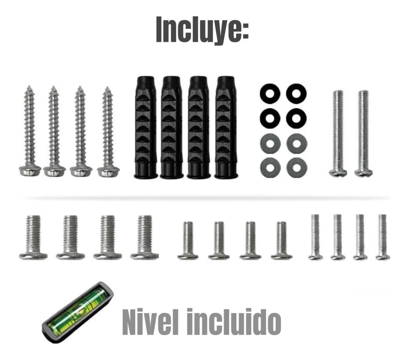 SOPORTE RECLINABLE PARA TV DE 32 A 75 PULGADAS CON NIVEL - 4