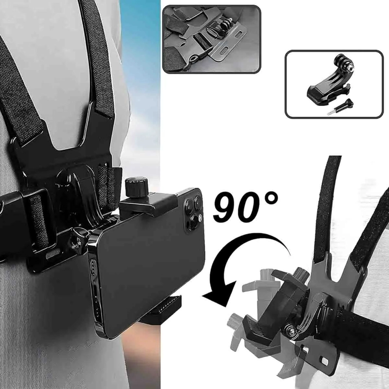KIT ARNE S CON SOPORTE PARA CAMARA Y CELULAR PECHERA - 2