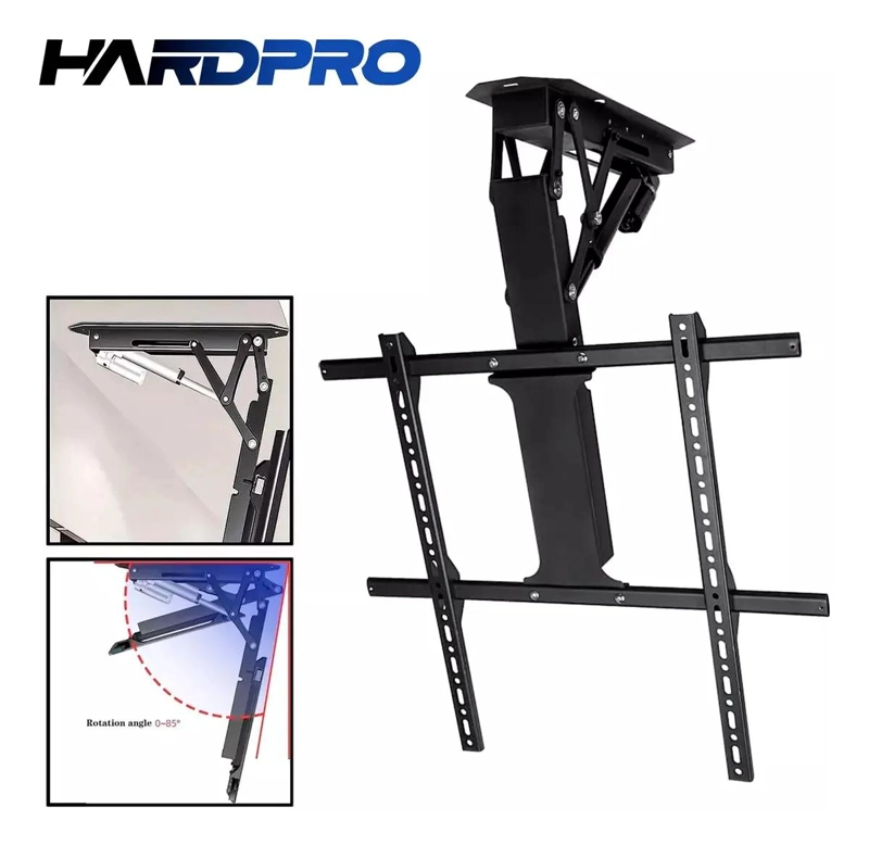 SOPORTE MOTORIZADO PARA TV 32 A 75 PULGADAS NEGRO - 1