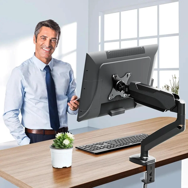 SOPORTE BRAZO MOVIL PARA MONITOR 17 A 32 PULGADAS CON PAS - 2