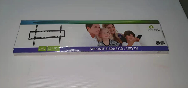 SOPORTE FIJO PARA TV 32 A 70 PULGADAS NEGRO - 1