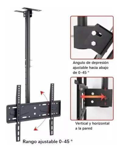 SOPORTE DE TECHO GIRATORIO PARA TV 32-70' VESA 400X400 - 3