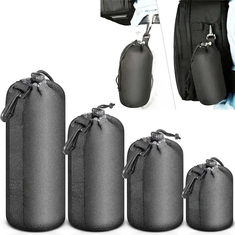 FUNDA IMPERMEABLE PARA LENTE DE CAMARA CON CORDON Y GANXO - 5