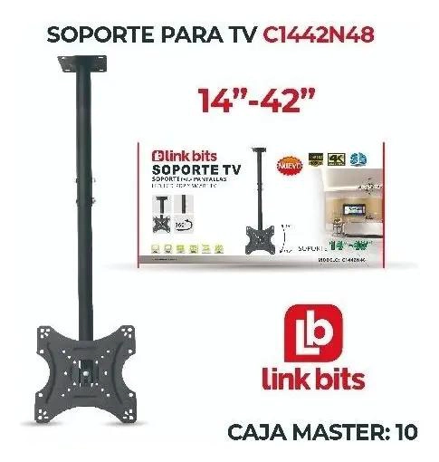 SOPORTE DE TECHO PARA TV 14-42' GIRATORIO 360° - 5