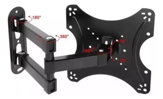 SOPORTE DE PARED PARA TV DE 14 A 55 PULGADAS CON TORNILLO - 3