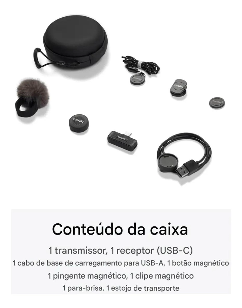 MICROFONO INALAMBRICO CON TRANSMISOR Y RECEPTOR NEGRO - 5