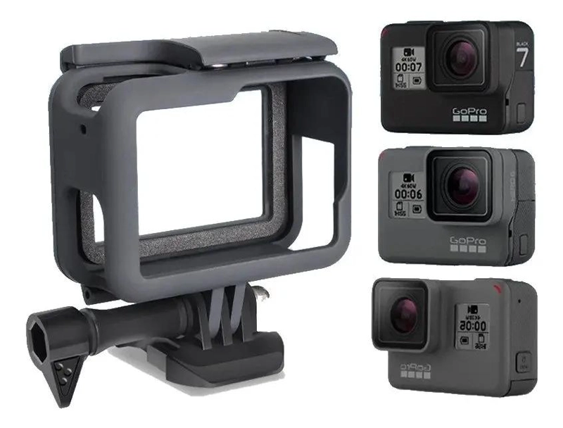 CARCASA ABIERTA COMPATIBLE CON GOPRO 5 6 7 Y 2018 - 1