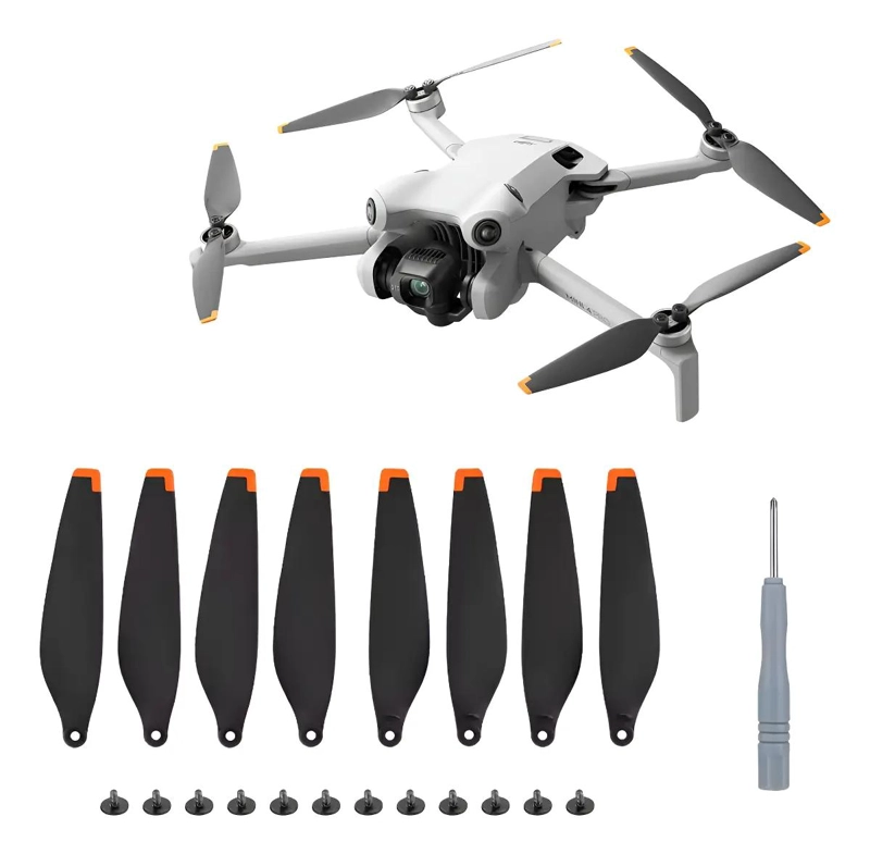 JUEGO DE 8 HE LICES DE REPUESTO PARA DRONES MINI 3 PRO Y 4 - 1