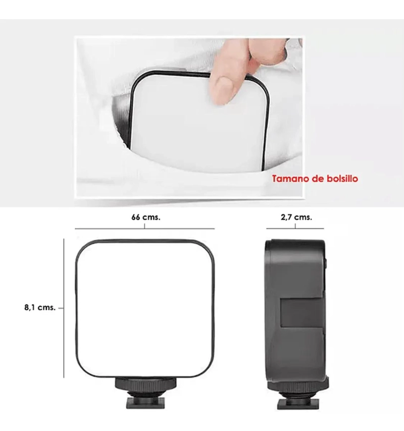 ESTABILIZADOR TRIPODE 6 EN 1 PARA GRABACION CON CELULAR - 3