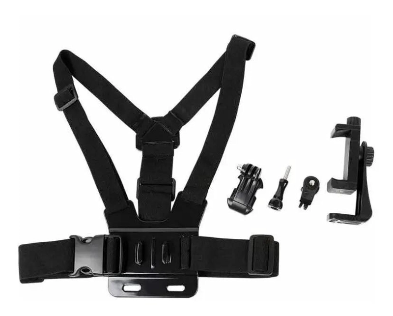 SOPORTE CELULAR AJUSTABLE CON ARNE S DE PECHO PARA SELFIE - 2