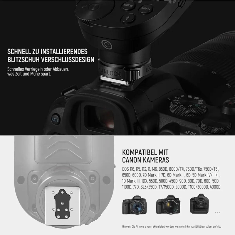DISPARADOR INALAMBRICO TTL PARA CAMARA CANON - 2
