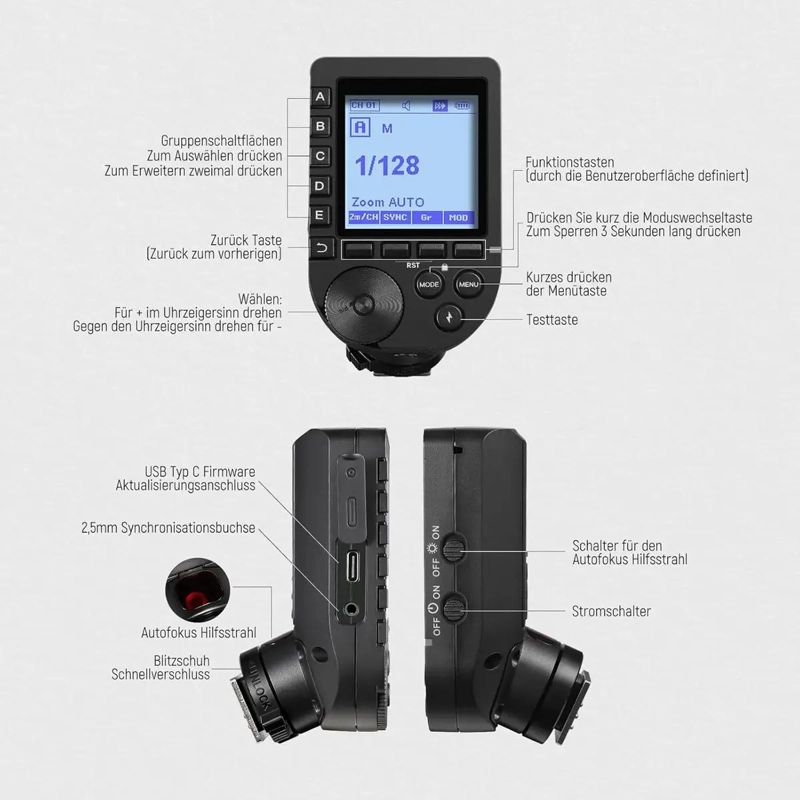 DISPARADOR INALAMBRICO TTL PARA CAMARA CANON - 3