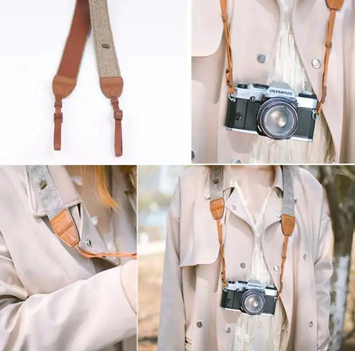 CORREA PARA CAMARA FOTOGRAFICA CON DISEÑO FLOREADO - 3